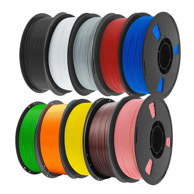 Nexaforge PLA Filament 1.75mm, 10 kg (10 × 1 kg), Multicolor A 10kg