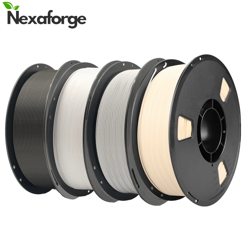 Nexaforge Matte PLA Filament 1.75mm, 4 kg (4 × 1 kg), Mix Color A 4kg