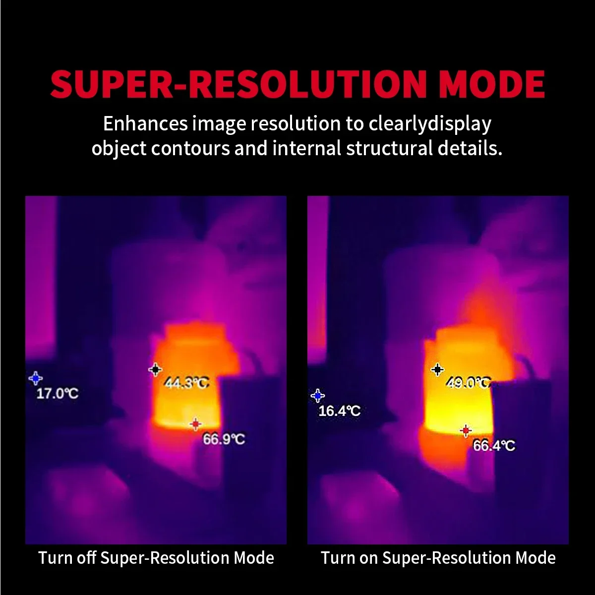 HABOTEST HT821A Rechargeable Thermal Imaging Camera – photo 2