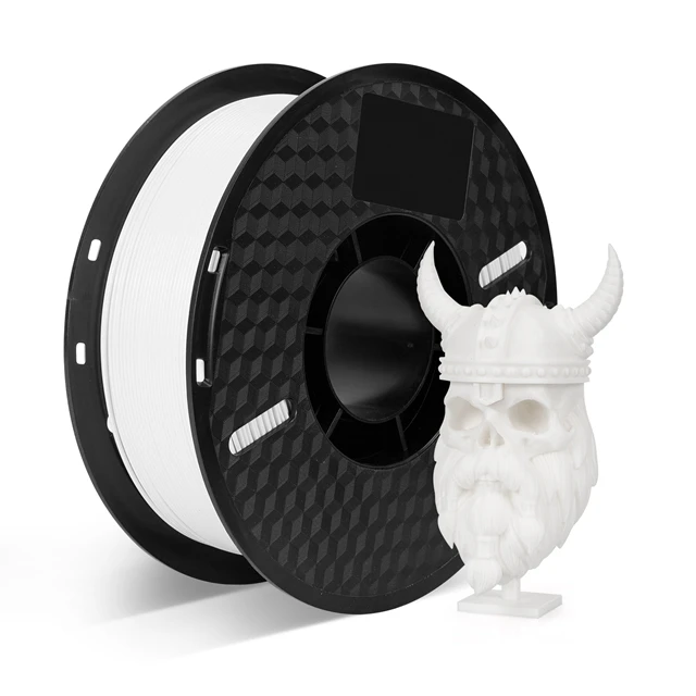 KINGROON PETG Filament 1.75mm, 1 kg Spool, White