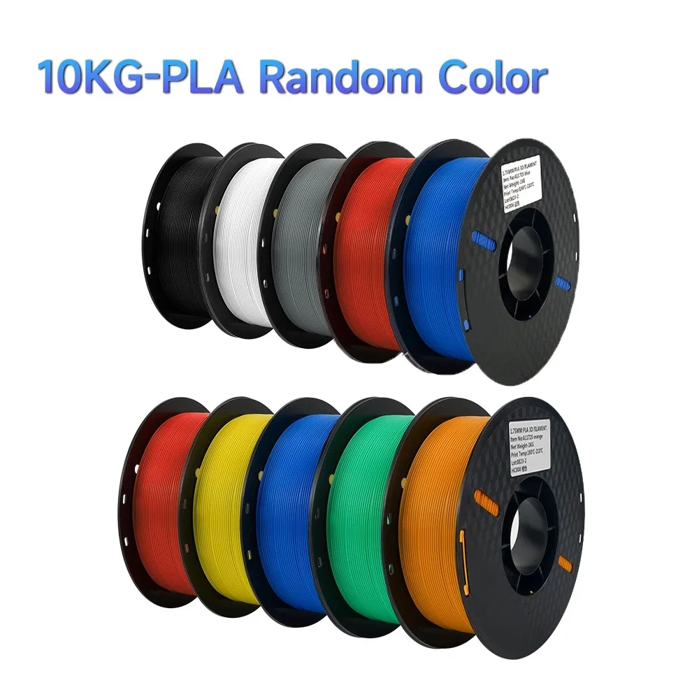 Kee Pang PLA Filament 1.75mm, 10 kg Set, 10KG MIX Color C
