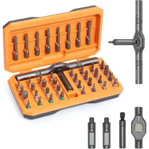 E·DURABLE 42-in-1 Ratcheting Precision Screwdriver Set