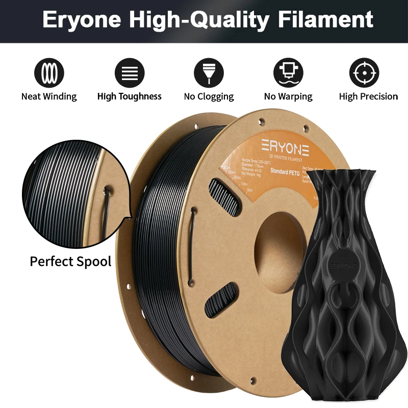 ERYONE PETG & Hyper Speed PETG Filament 1.75mm, 3 kg – photo 4