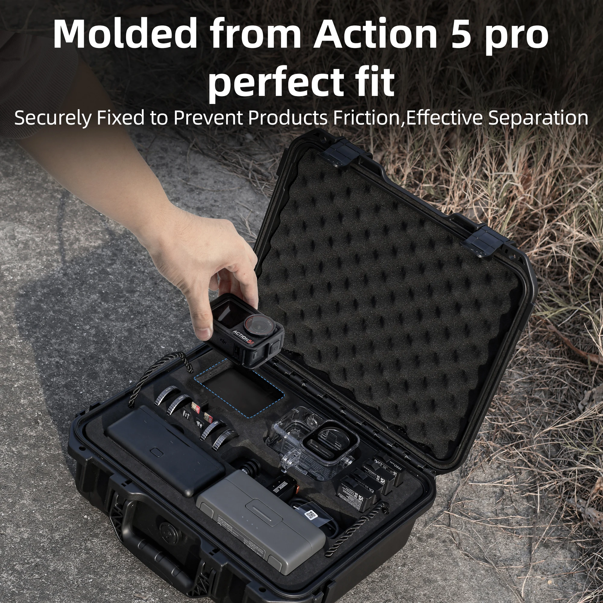 STARTRC Hard Case for DJI Osmo Action 6/5 Pro/4/3 – photo 2