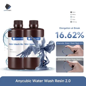 ANYCUBIC Water-Wash Resin 2.0, 405nm, 1 kg or 2 kg