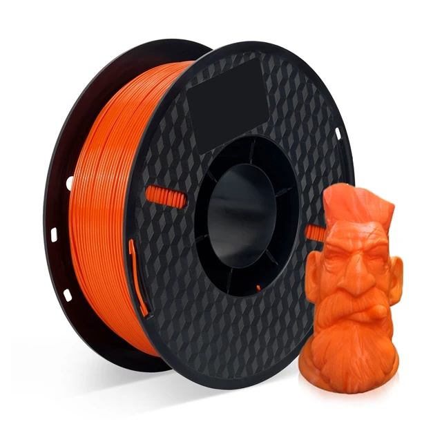 KINGROON PETG Filament 1.75mm, 1 kg Spool, Orange