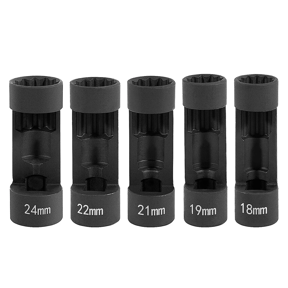 UTMALL Strut Nut Socket Set, 1/2" Drive, 5 Pieces – photo 5