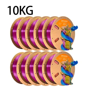ERYONE Triple Color Silk PLA Filament 1.75mm, 10 kg