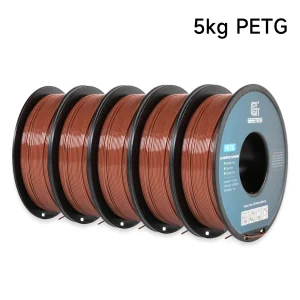Geeetech PETG Filament 1.75mm, 5 kg (5 × 1 kg)