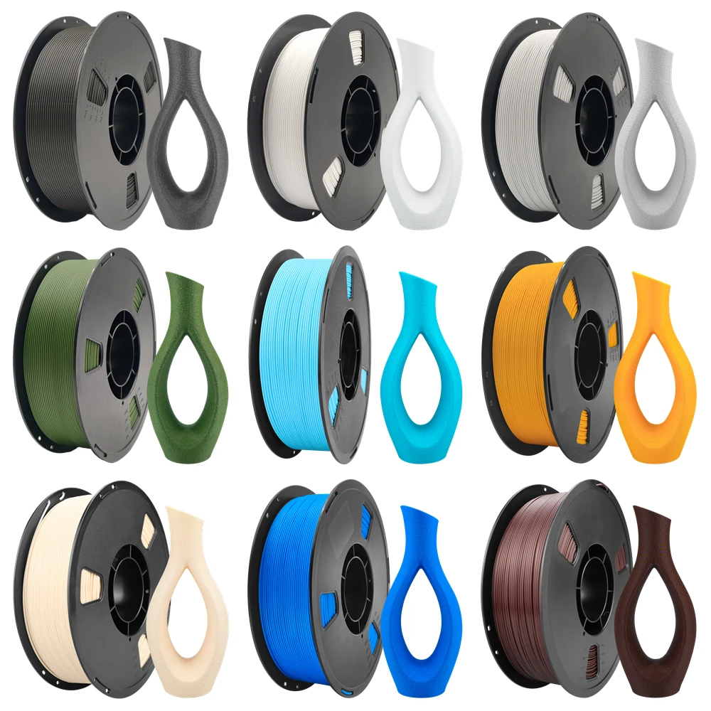 Nexaforge Matte PLA Filament 1.75mm, 4 kg (4 × 1 kg) – photo 5
