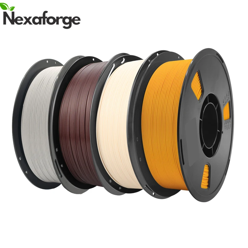Nexaforge Matte PLA Filament 1.75mm, 4 kg (4 × 1 kg), Mix Color C 4kg