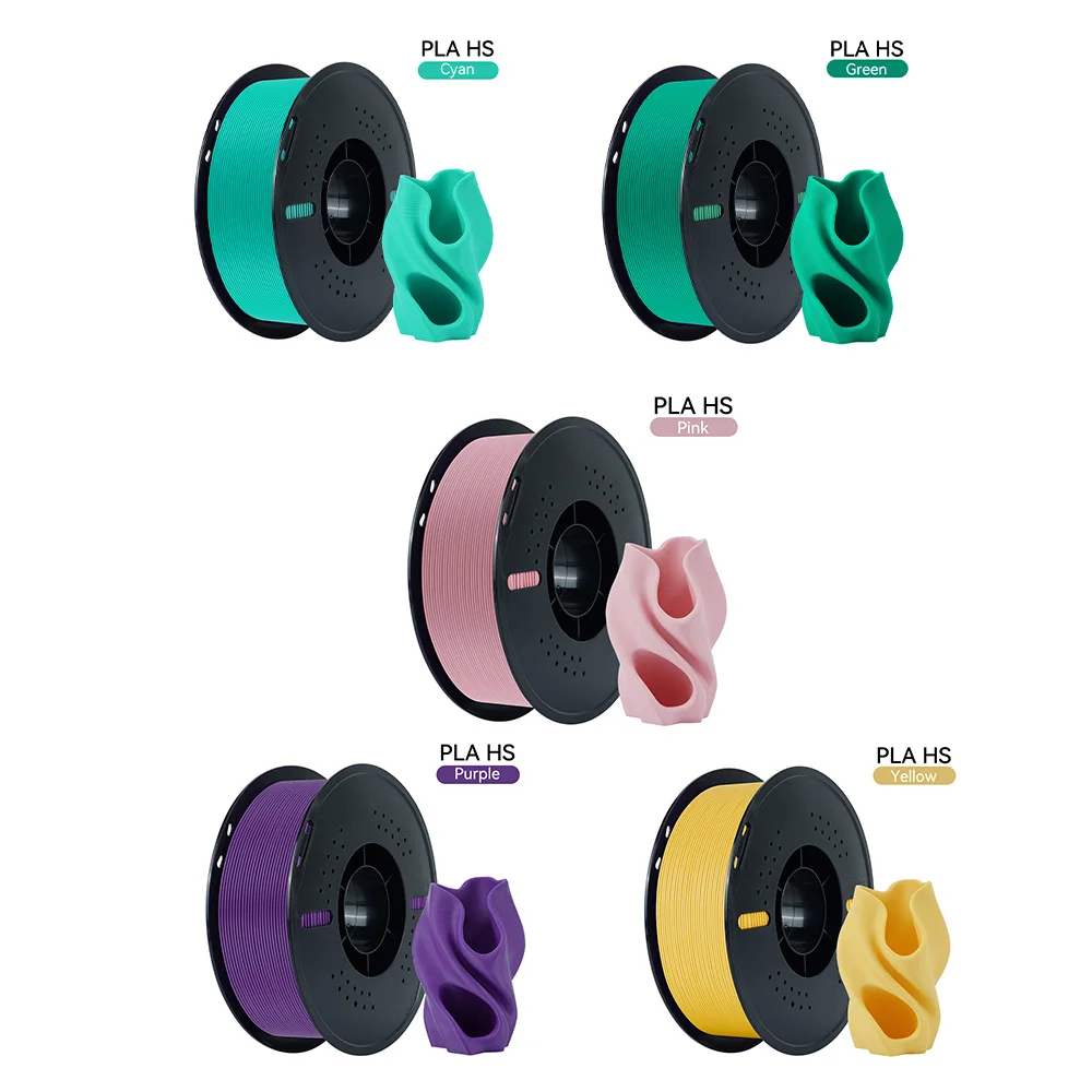 KINGROON High Speed PLA (HS-PLA) Filament 1.75mm, 1 kg or 5 kg, MIX Color B