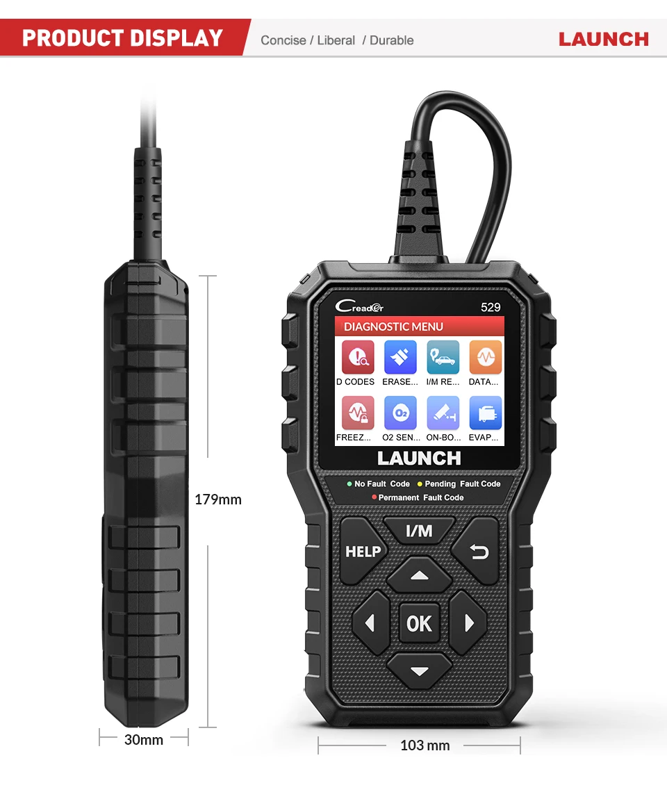 LAUNCH CR529 OBD2 Code Reader – photo 4