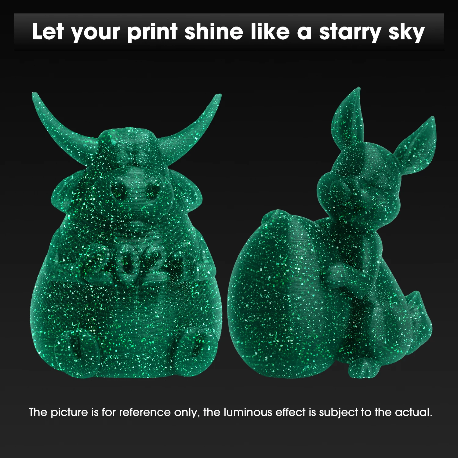 eSUN Luminous Star PLA Filament 1.75mm, Glow in the Dark, 1 kg – photo 5