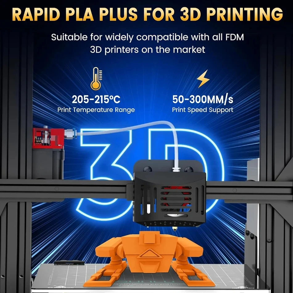 TECBEARS PLA+ Filament 1.75mm, 5 kg (5 × 1 kg) – photo 2