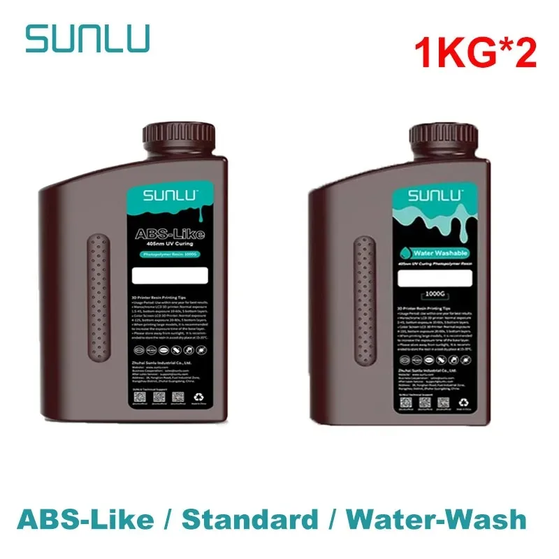 SUNLU Standard & ABS-Like UV Resin 405nm, 2 kg