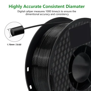 Kee Pang PETG Filament 1.75mm, 10 kg (10 × 1 kg Spools)