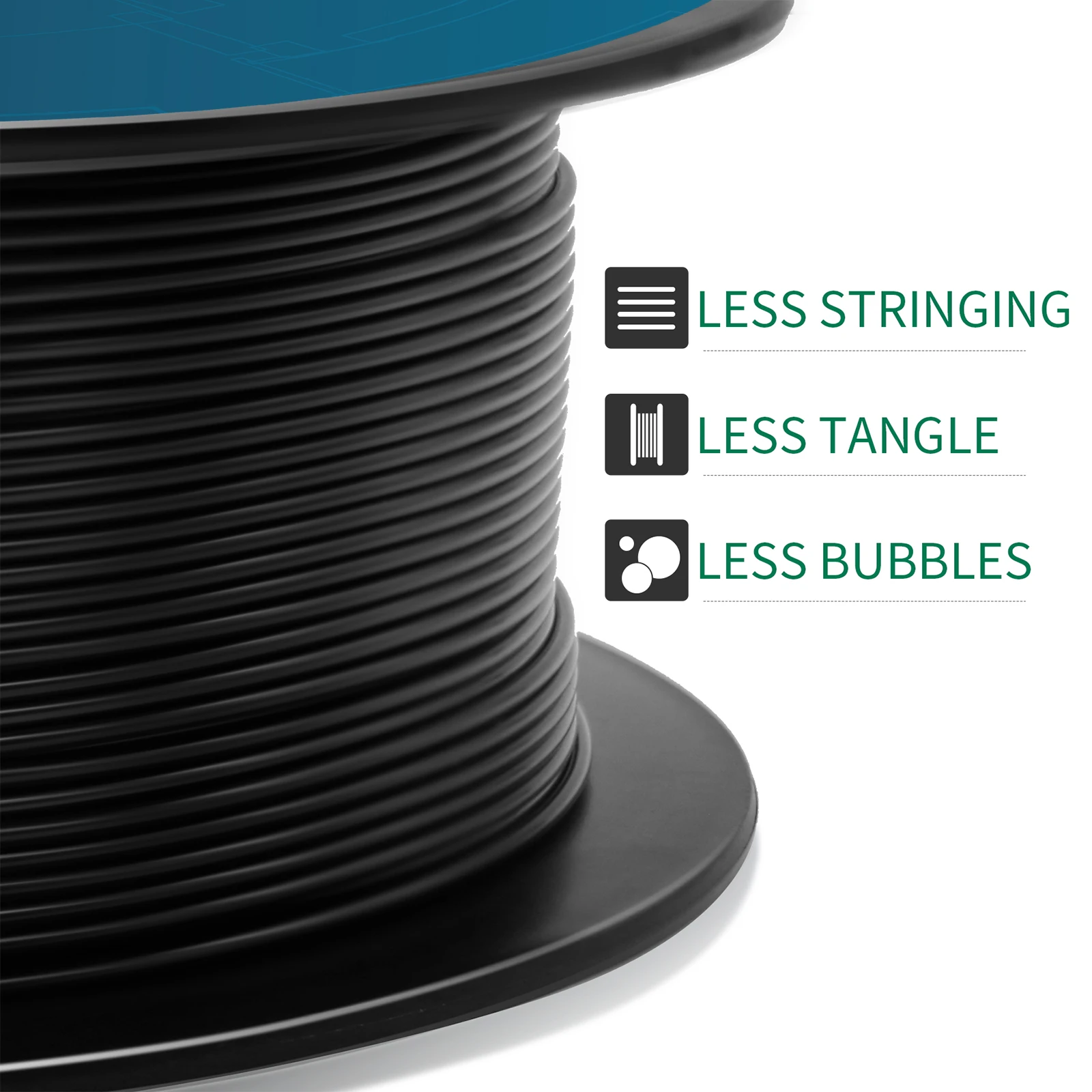 GEEETECH PETG Filament 1.75mm, 10 kg (10 × 1 kg) – photo 4