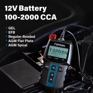 TOPDON BT100 12V Car Battery Tester