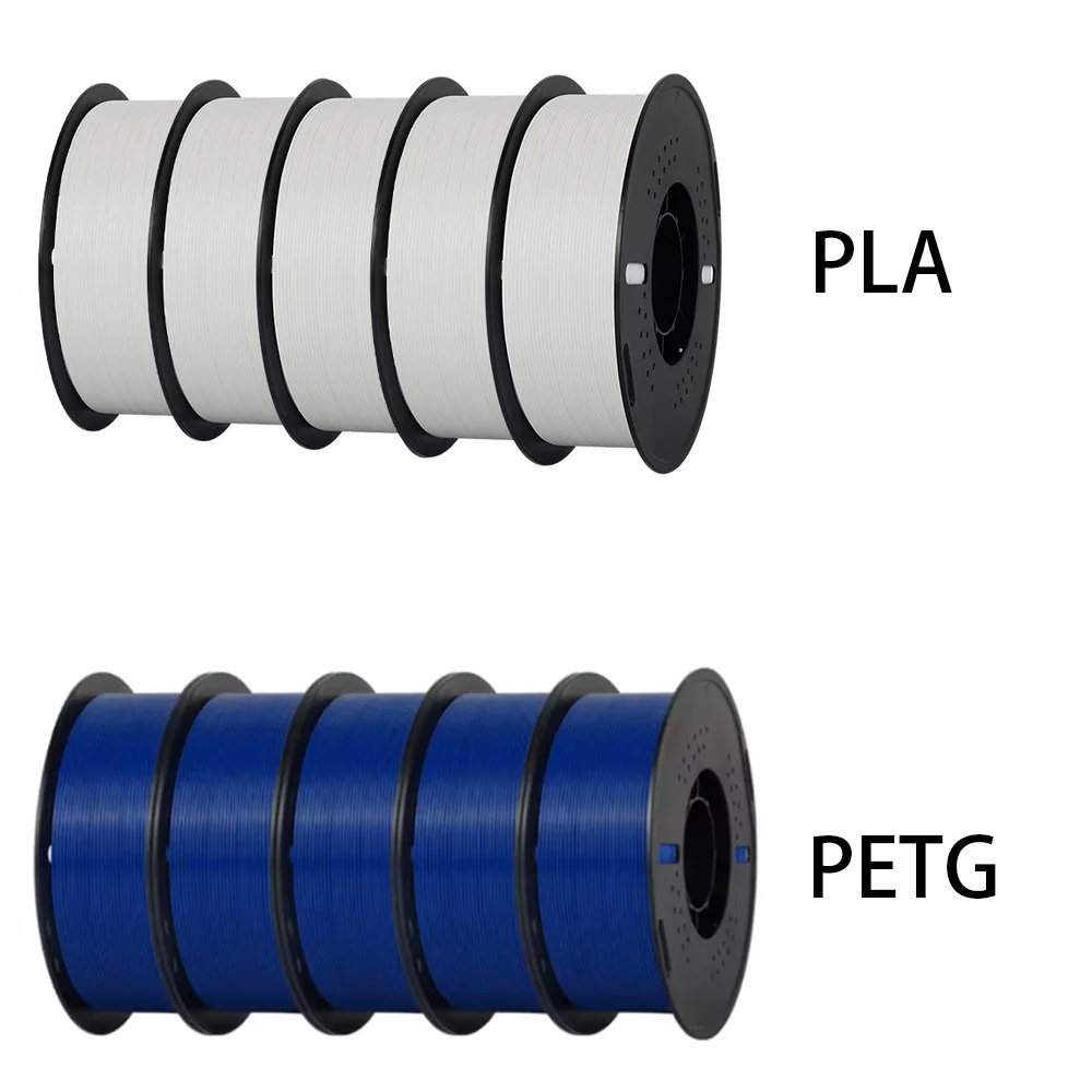 KINGROON PLA + PETG Filament Bundle 1.75mm, 10 kg, PLA WE PETG BL 10KG