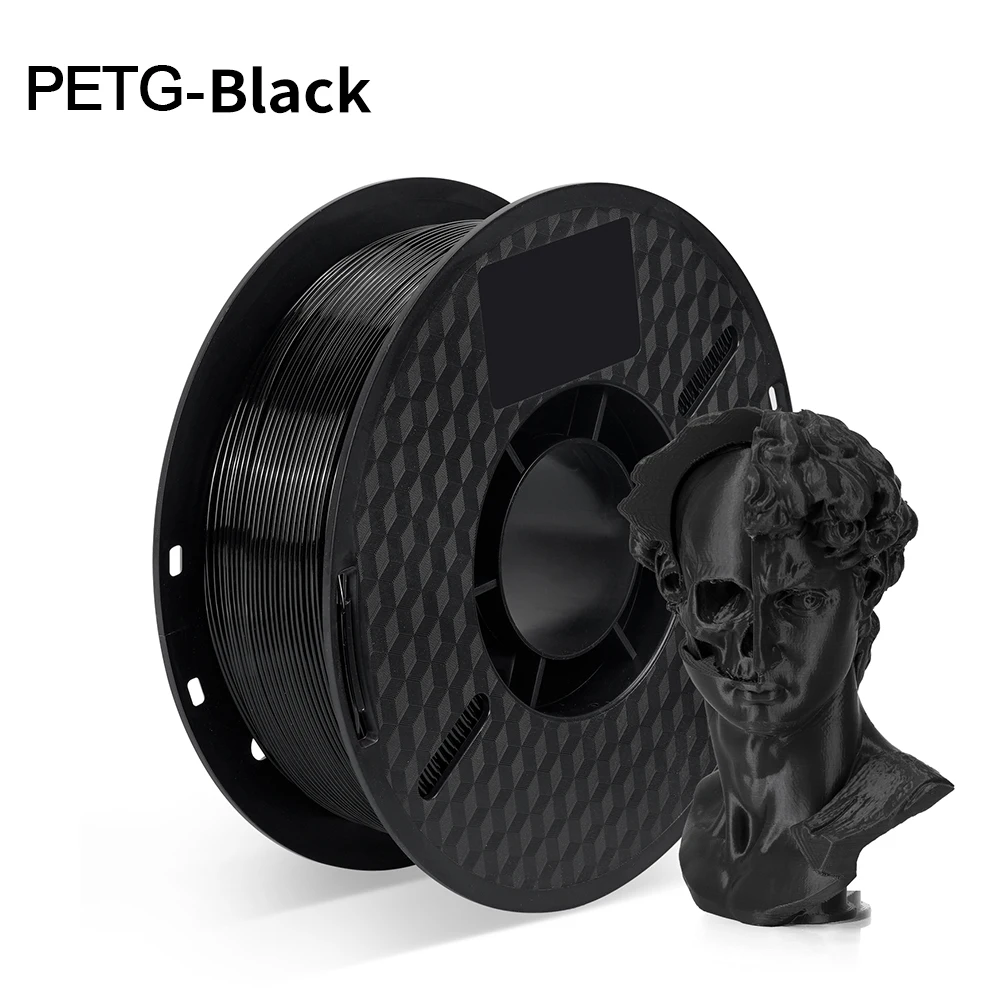 Kee Pang PETG Filament 1.75mm, 1 kg Spool, Black 1kg
