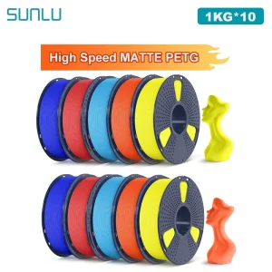 SUNLU High Speed Matte PETG Filament 1.75mm, 10 kg