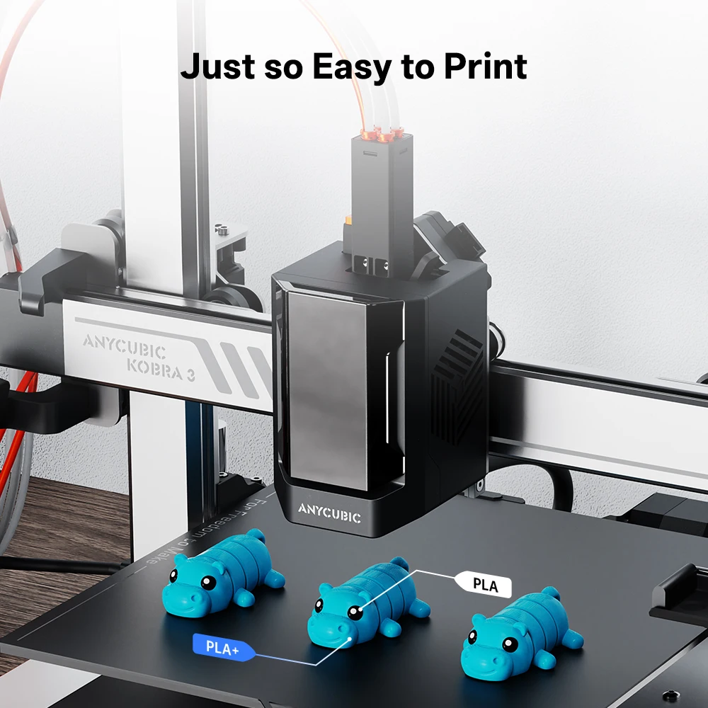 ANYCUBIC PLA+ Filament 1.75mm, 3 kg (3 × 1 kg) – photo 2