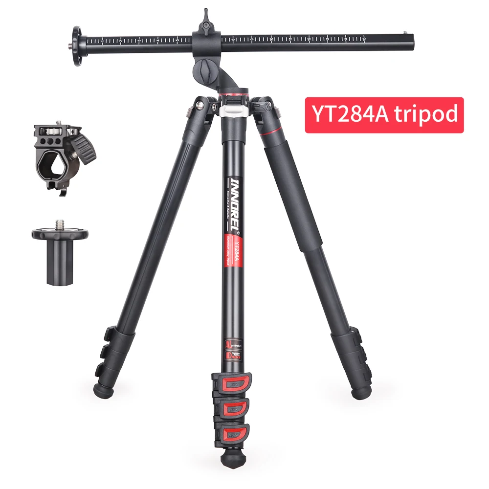 INNOREL YT284A Horizontal Center Column Tripod, 69.7" Max Height, YT284A