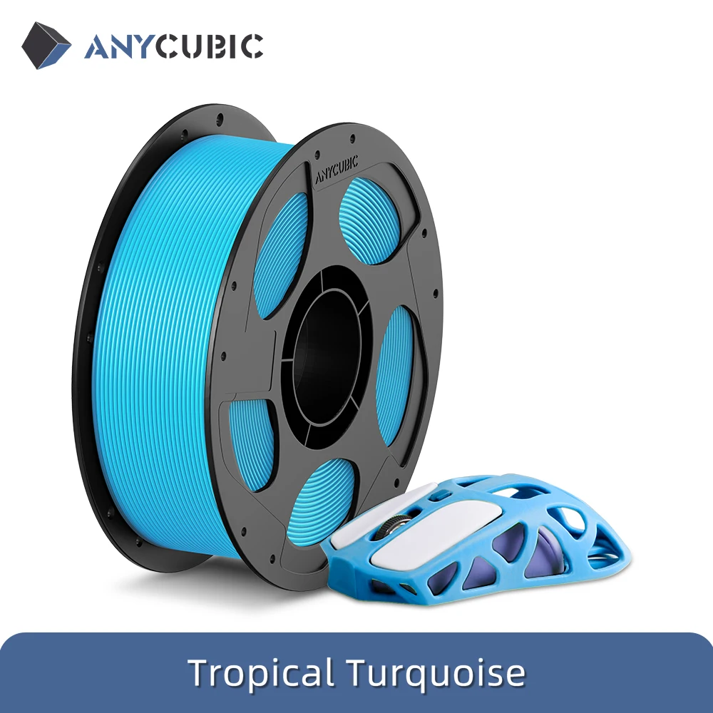 ANYCUBIC PLA Filament 1.75mm, 10 kg (10 × 1 kg), 10kg Turqouise