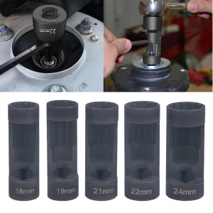 UTMALL Strut Nut Socket Set, 1/2" Drive, 5 Pieces