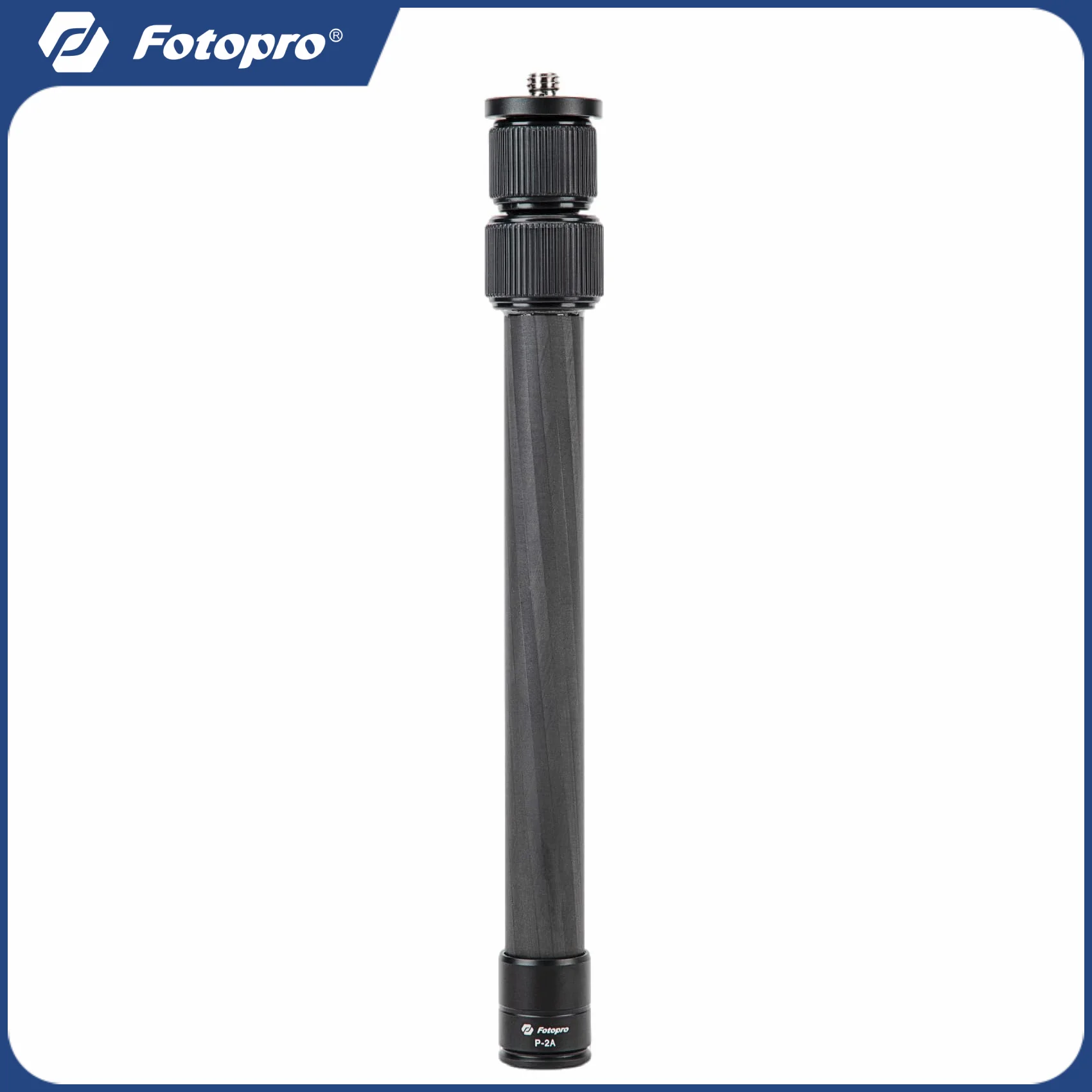 Fotopro P-2A Carbon Fiber Tripod Extension Column, 25"