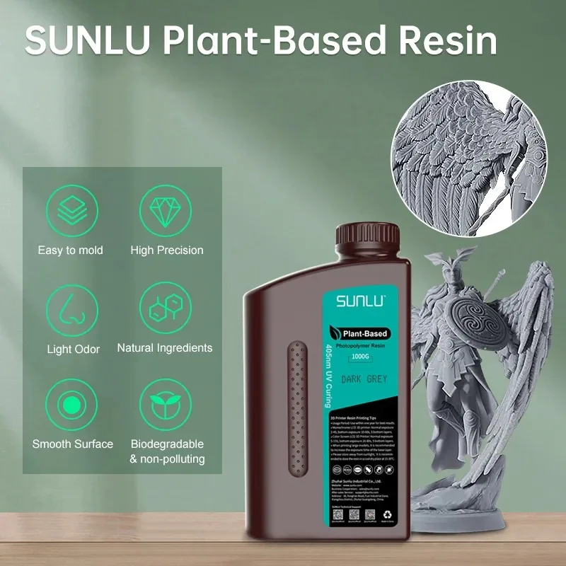 SUNLU Standard or ABS-Like UV Resin 405nm, 1 kg – photo 5