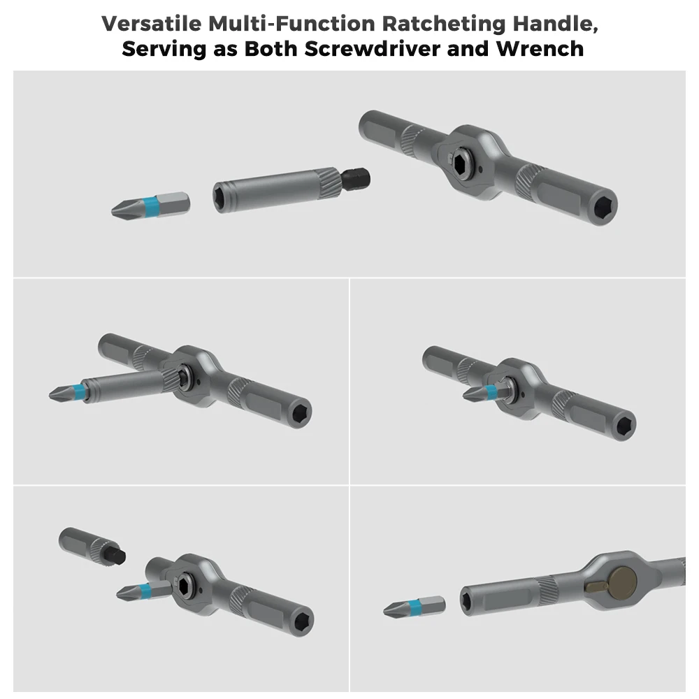 E·DURABLE 42-in-1 Ratcheting Precision Screwdriver Set – photo 4