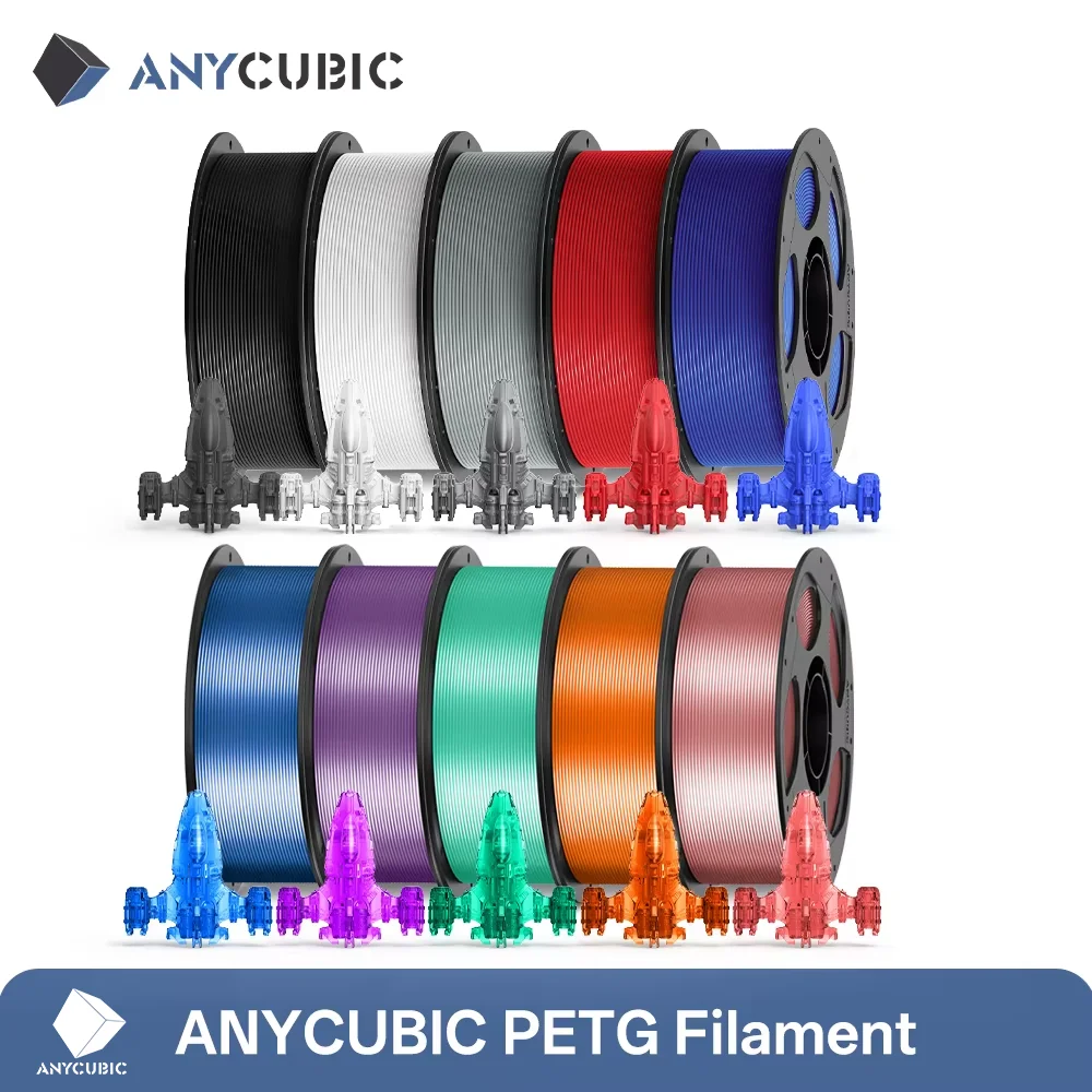 ANYCUBIC PETG Filament 1.75mm, 5 kg (5 × 1 kg)