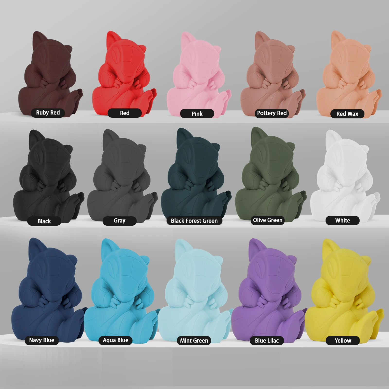 ERYONE Matte PLA Filament 1.75mm, 5 kg (5 × 1 kg) – photo 5