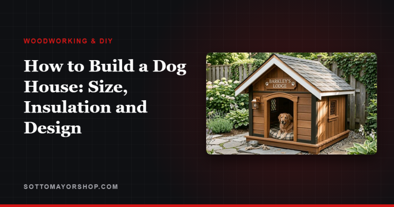 How to Build a Dog House: Size, Insulation and Design