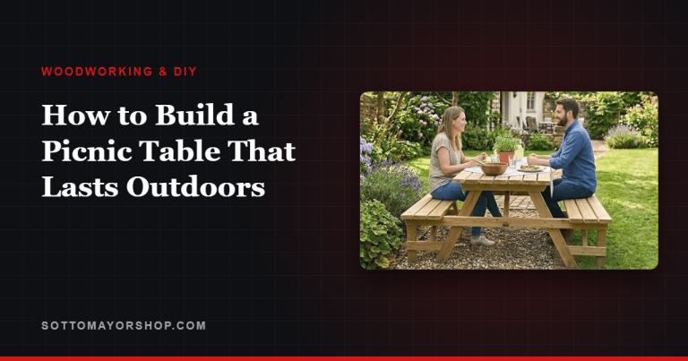 How to Build a Picnic Table That Lasts Outdoors