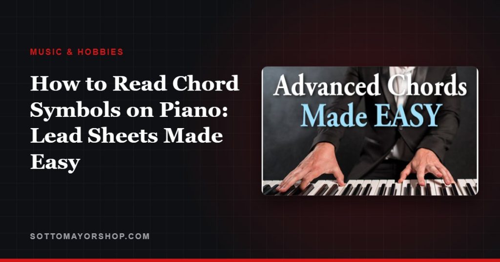 How to Read Chord Symbols on Piano: Lead Sheets Made Easy