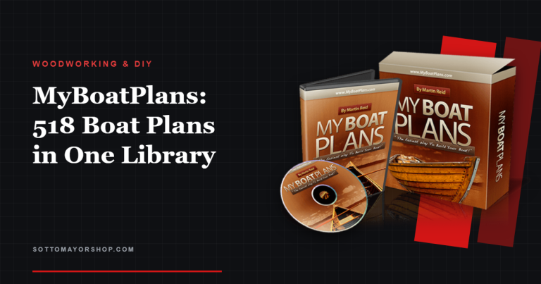 MyBoatPlans: 518 Boat Plans in One Library