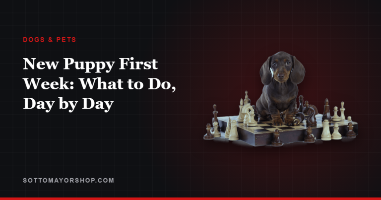 New Puppy First Week: What to Do, Day by Day