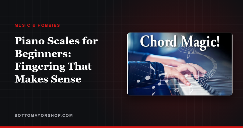 Piano Scales for Beginners: Fingering That Makes Sense