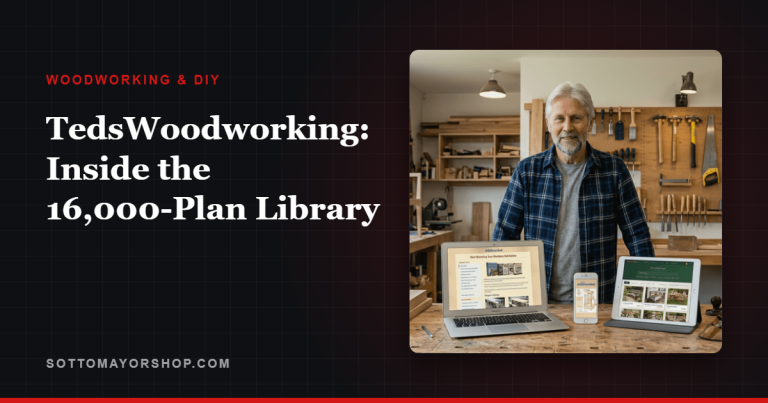 TedsWoodworking: Inside the 16,000-Plan Library