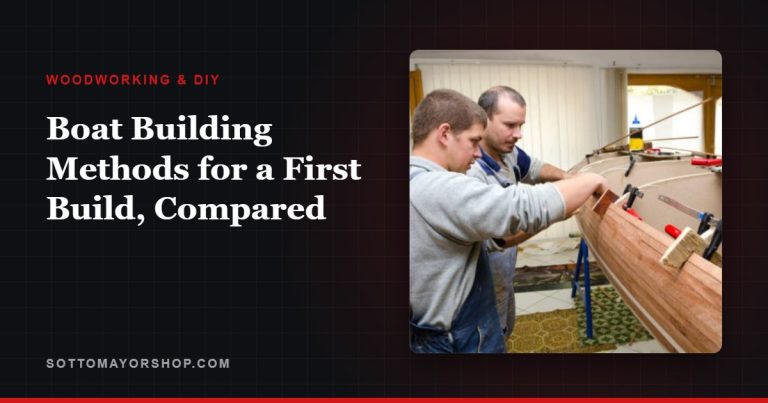 Boat Building Methods for a First Build, Compared