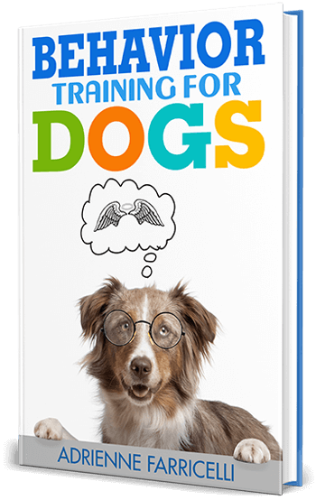 Book cover: Behavior Training for Dogs by Adrienne Farricelli