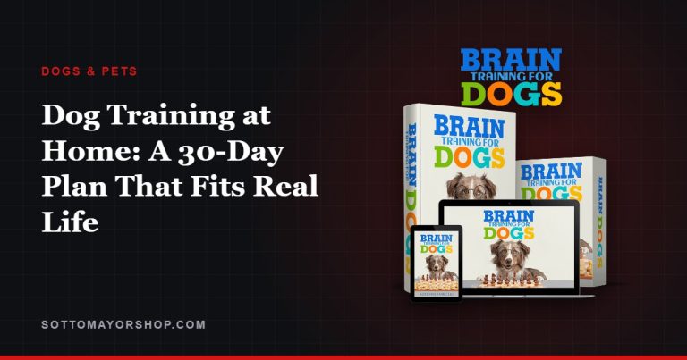 Dog Training at Home: A 30-Day Plan That Fits Real Life