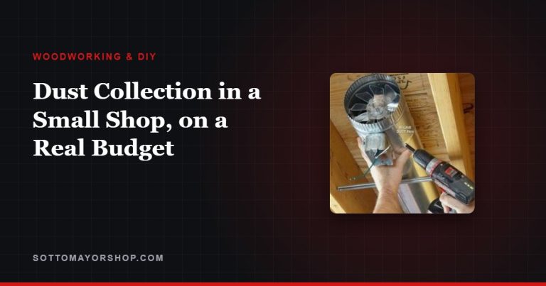 Dust Collection in a Small Shop, on a Real Budget