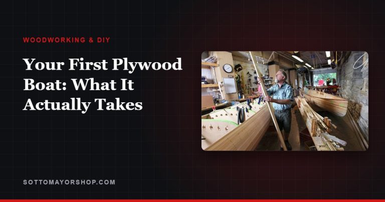 Your First Plywood Boat: What It Actually Takes