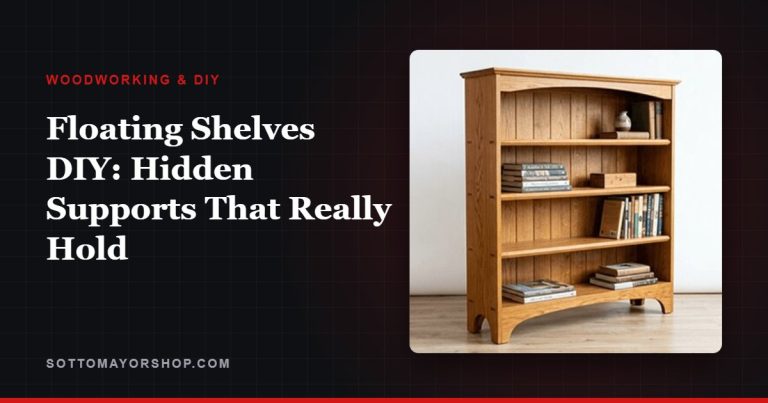 Floating Shelves DIY: Hidden Supports That Really Hold