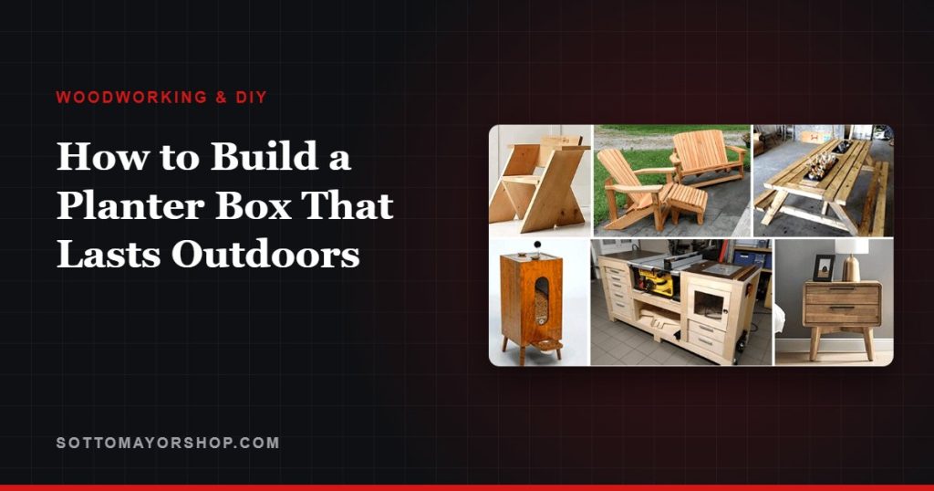 How to Build a Planter Box That Lasts Outdoors