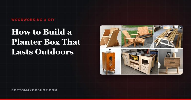 How to Build a Planter Box That Lasts Outdoors